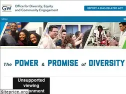 Sites similar to diversity.gwu.edu