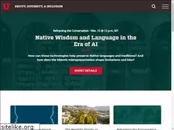 Sites similar to diversity.utah.edu