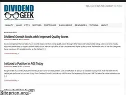 Sites similar to dividendgeek.com