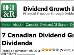 Sites similar to dividendgrowthinvestingandretirement.com