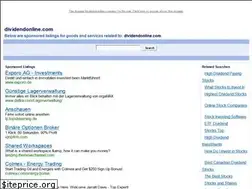 Sites similar to dividendonline.com