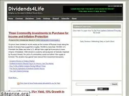 Sites similar to dividends4life.com