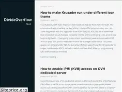 Sites similar to divideoverflow.com