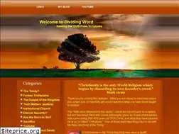 Sites similar to dividingword.net