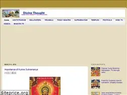 Sites similar to divine-thought.blogspot.com