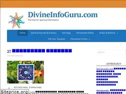 Sites similar to divineinfoguru.com