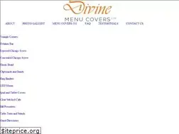 Sites similar to divinemenucovers.com