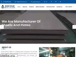 Sites similar to divinemetal.co.in
