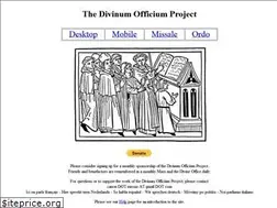Sites similar to divinumofficium.com
