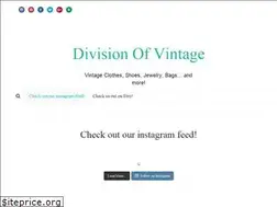 Sites similar to divisionofvintage.com