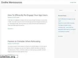 Sites similar to divithemeresources.com
