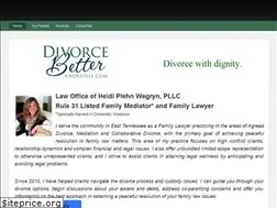 Sites similar to divorcebetterknoxville.com