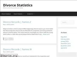 Sites similar to divorcestatistics.net