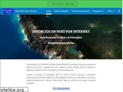 Sites similar to divorcio-peru.com