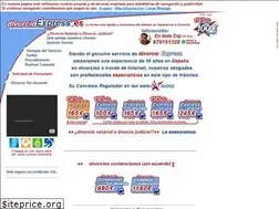 Sites similar to divorcioexpress.es