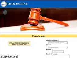Sites similar to divorciosimple.cl