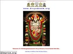 Sites similar to divyadesam.org