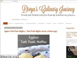 Sites similar to divyasculinaryjourney.com