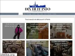 Sites similar to dixhuitinfo.com