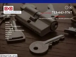 Sites similar to dixielock.com