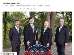Sites similar to dixiemelodyboys.com