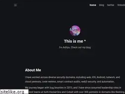 Sites similar to dixitaditya.com