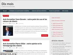 Sites similar to dixmois.fr
