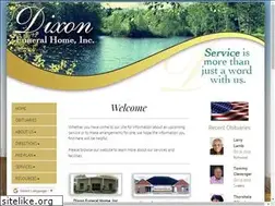 Sites similar to dixonfuneralhome.com