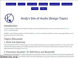 Sites similar to diy-audio-engineering.org