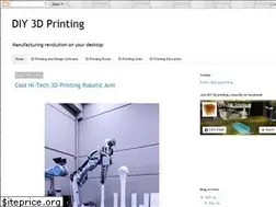 Sites similar to diy3dprinting.blogspot.com
