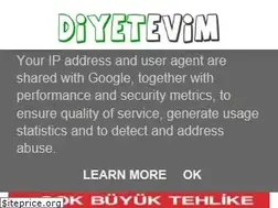 Sites similar to diyetevim.com