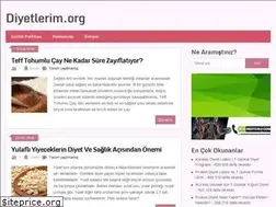 Sites similar to diyetlerim.org