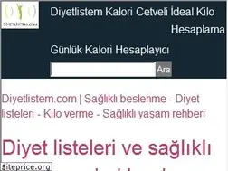 Sites similar to diyetlistem.com
