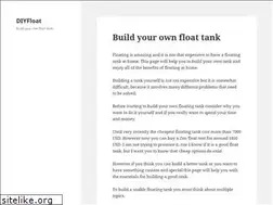 Sites similar to diyfloat.com