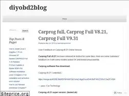 Sites similar to diyobd2blog.wordpress.com