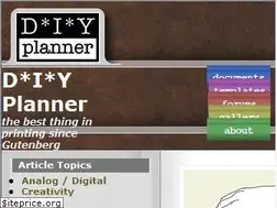 Sites similar to diyplanner.com