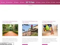 Sites similar to diytomake.com