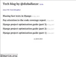 Sites similar to dizballanze.com