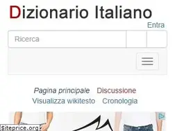 Sites similar to dizionario-italiano.org