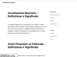 Sites similar to dizionarioeconomico.com
