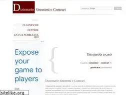 Sites similar to dizionariosinonimiecontrari.eu