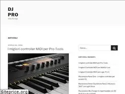 Sites similar to dj-pro.it