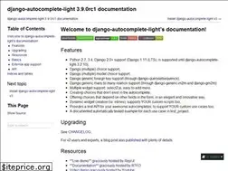 Sites similar to django-autocomplete-light.readthedocs.io