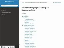 Sites similar to django-bootstrap3.readthedocs.io