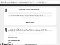 Sites similar to django-cms.blogspot.com
