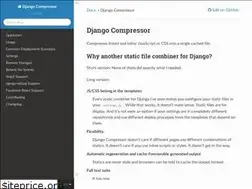 Sites similar to django-compressor.readthedocs.io