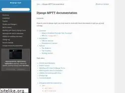 Sites similar to django-mptt.readthedocs.io