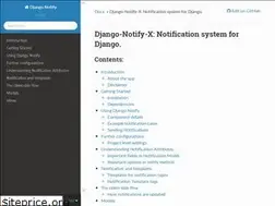 Sites similar to django-notify-x.readthedocs.io