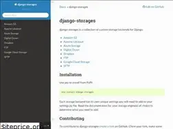 Sites similar to django-storages.readthedocs.io