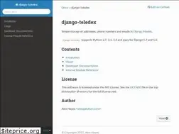 Sites similar to django-teledex.readthedocs.io